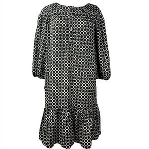 Uncle Frank Sz.S Black & White Polka Dot Dress